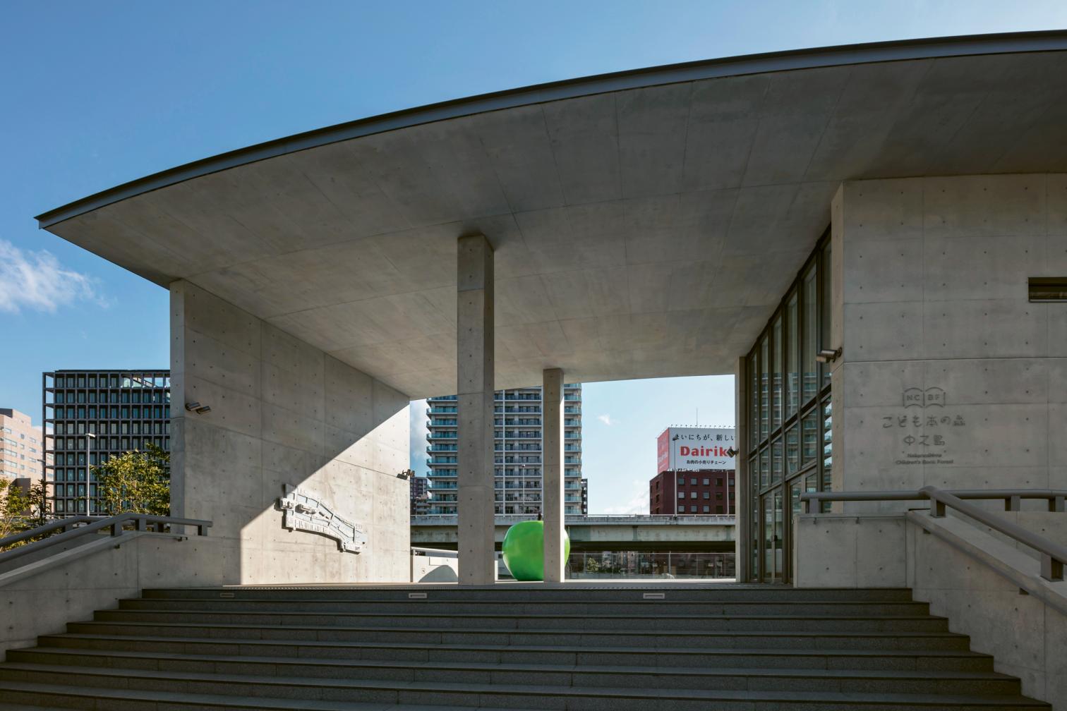 大阪赤鼻岛儿童图书馆丨日本大阪丨安藤忠雄-11
