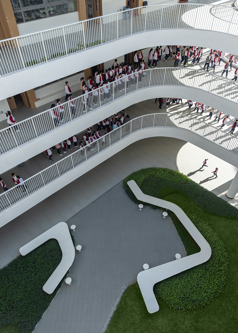 华中师范大学东莞东城学校景观设计丨中国东莞丨里表都会(北京)规划设计咨询有限公司-22