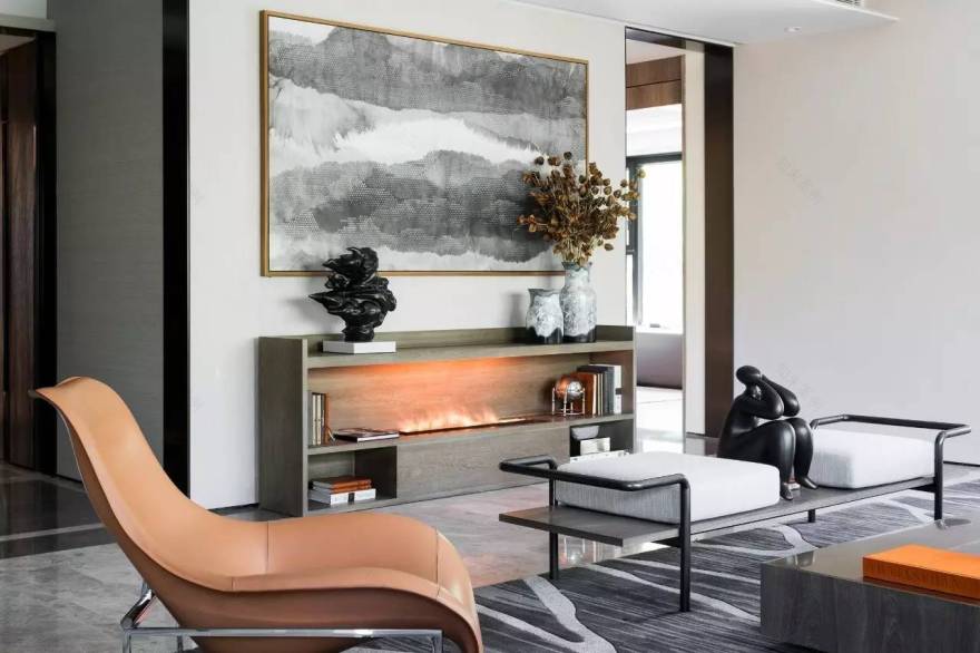 北京金茂府平墅宅邸样板间设计-26