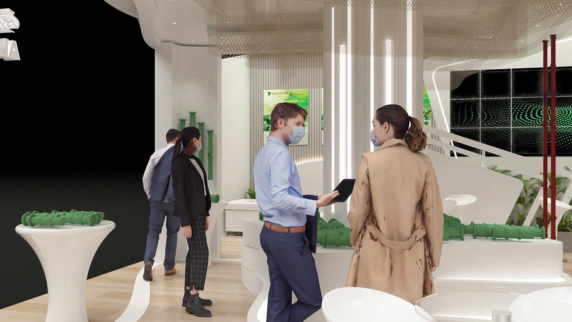 KTP 展位设计 KSA（2022）丨沙特阿拉伯利雅得-9