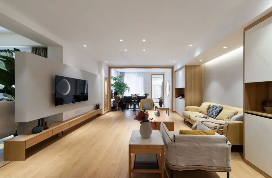 万辉星城日式原木风家居设计丨紫苹果装饰集团-26