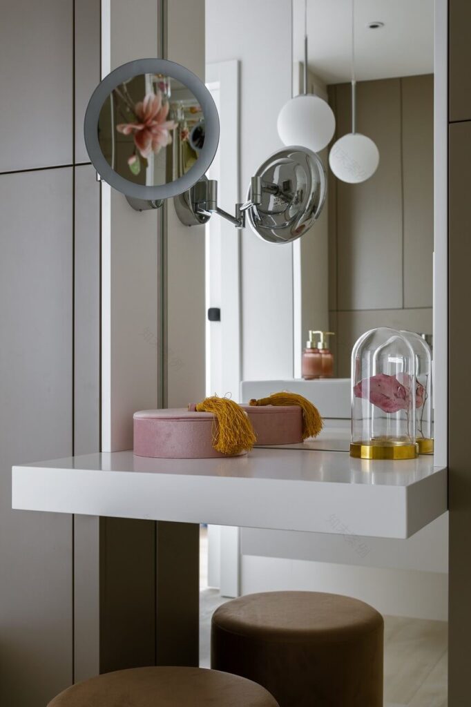 华沙斯科罗谢80平带双阳台公寓设计丨波兰华沙丨HOLA Design-47