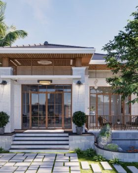 Sketchup 外部别墅模型丨Thien Lam