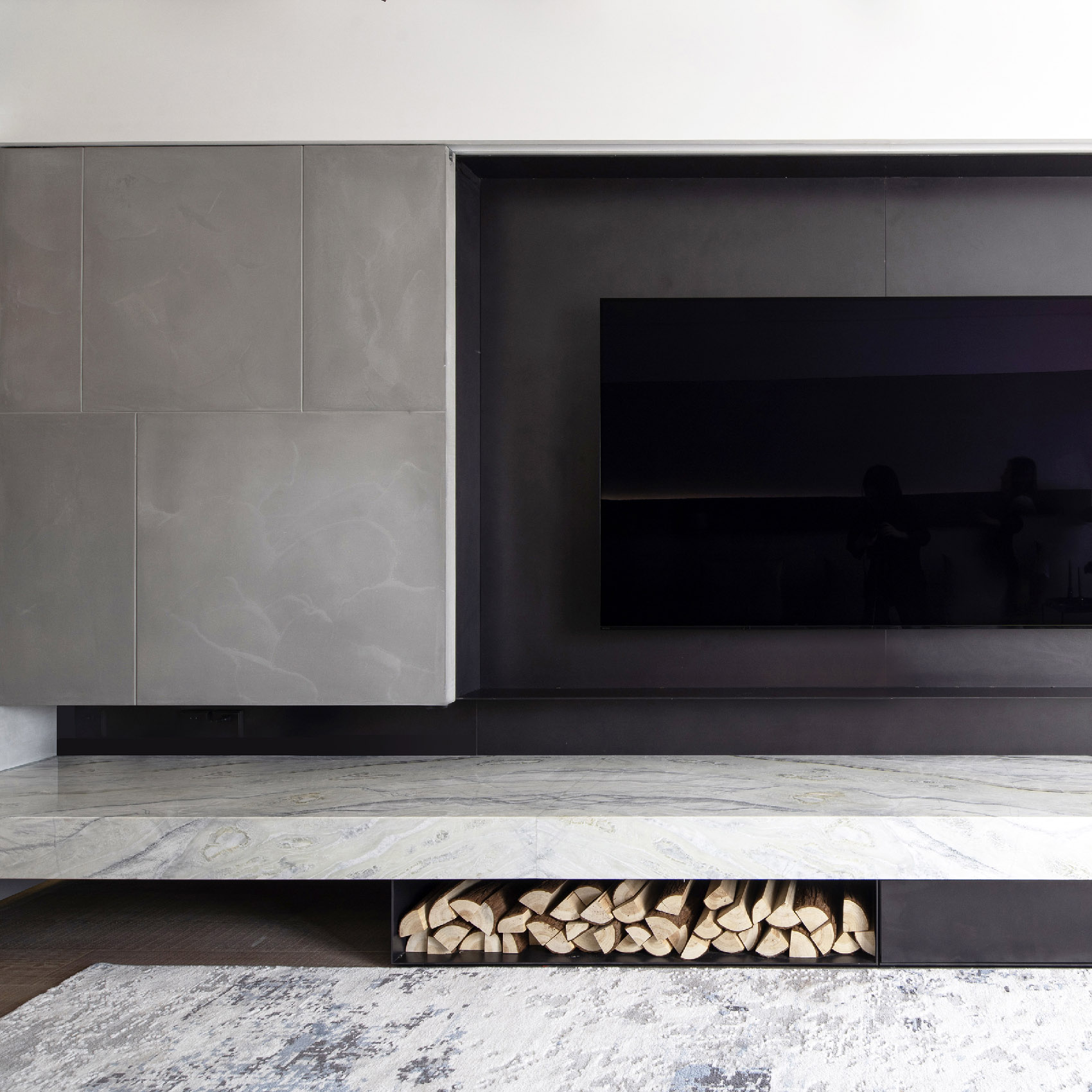 180㎡简约大平层，一个人住，也要很精致！-19