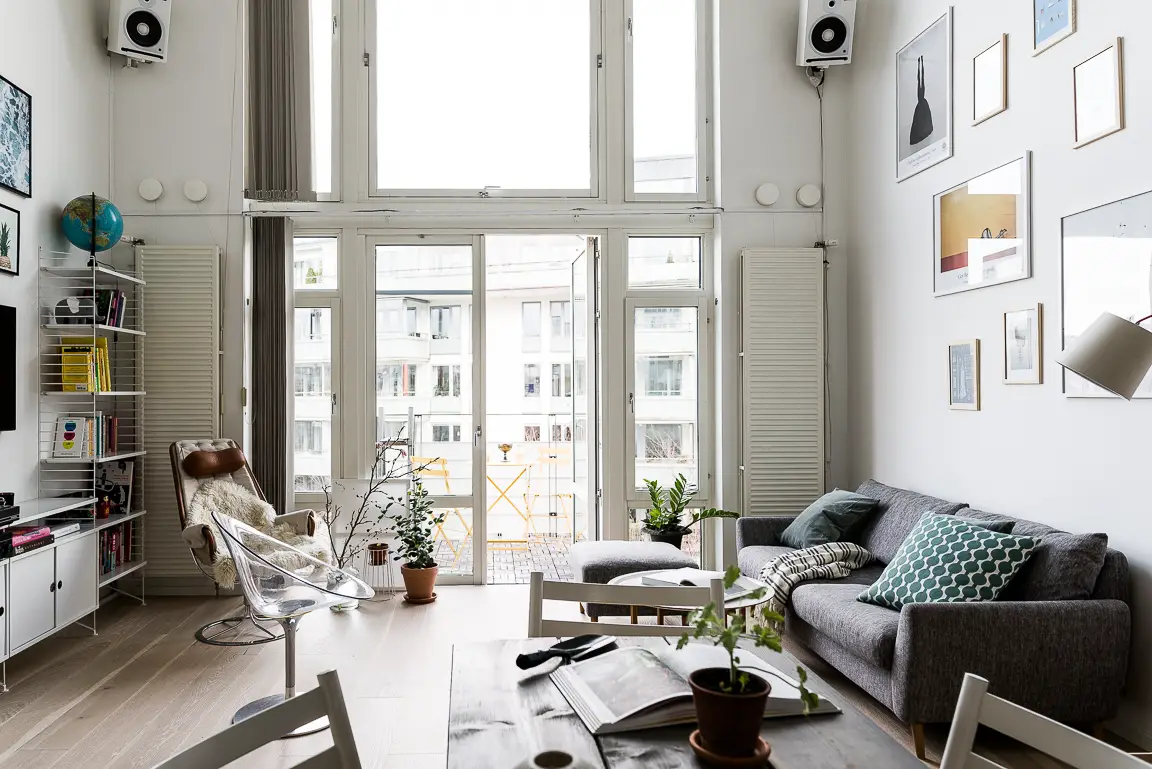 私密空间设计，59 平米公寓的优雅解决方案-10