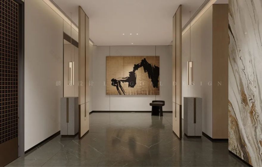 摩登东方 · 重庆上景臺合院别墅设计丨中国重庆丨麟戈设计-19