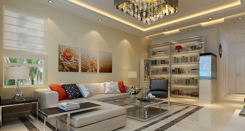 哈尔滨实创装饰打造金兰湾小区93平干净舒适现代两居-11