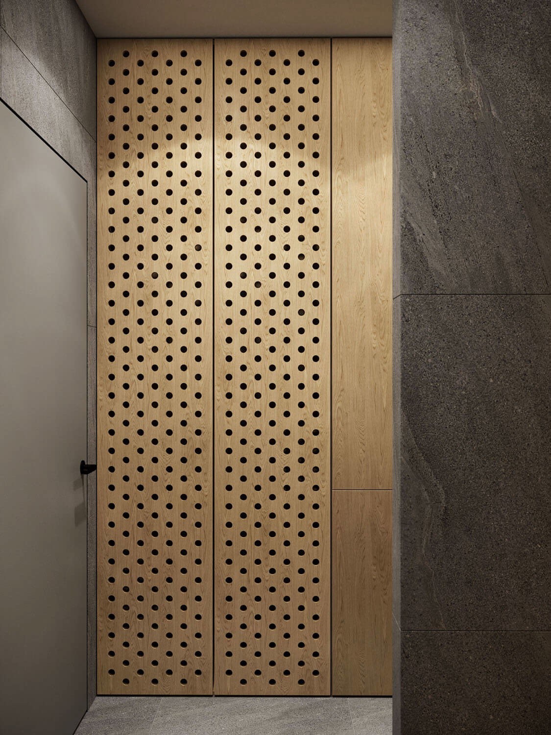 木质+高级灰 舒适到极致的住宅空间-22