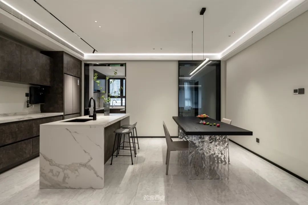 西安高新 CBD 亲子宅丨中国西安丨西野空间设计-38