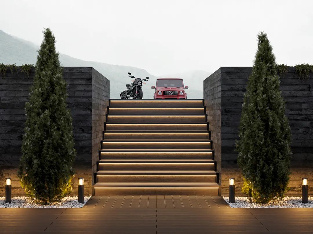 黑色别墅丨波德戈里察丨ANDREY VLADIMIROV-64