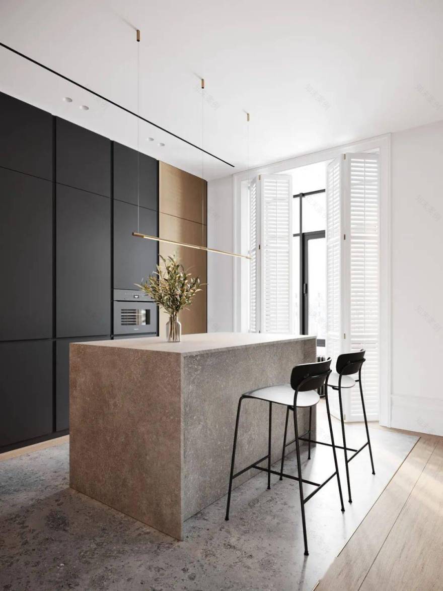 极简留白,诗意空间 · 现代高级住宅设计丨某某设计师-30