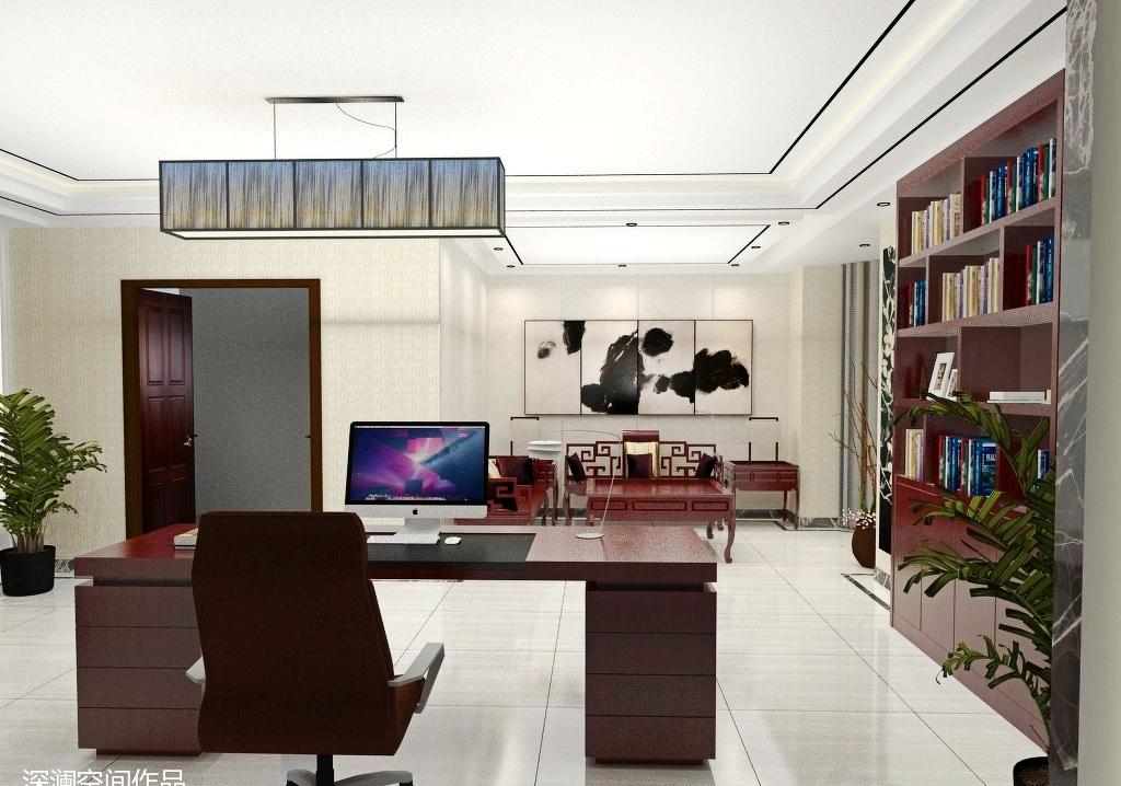 国贸大厦汉鼎集团总部办公室【中式】设计鉴赏-16