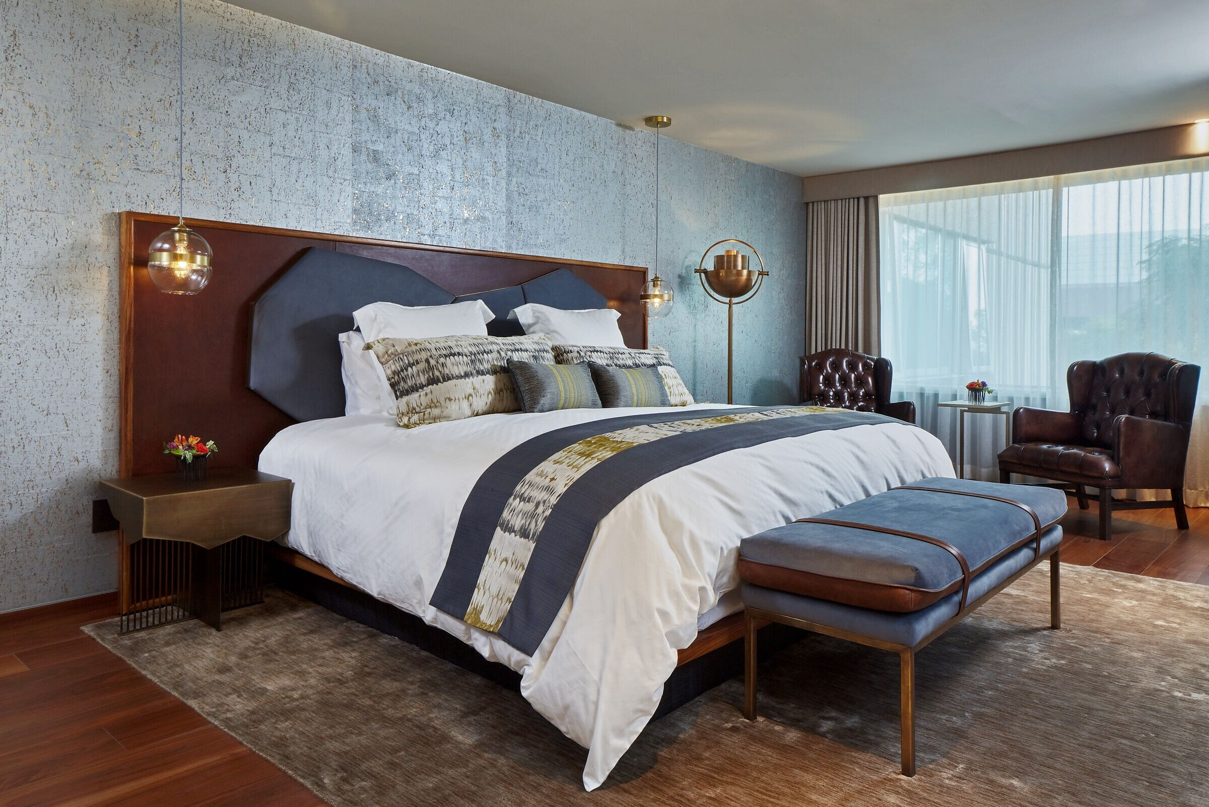 墨西哥城 AV B Flat 现代艺术装饰风格公寓-12