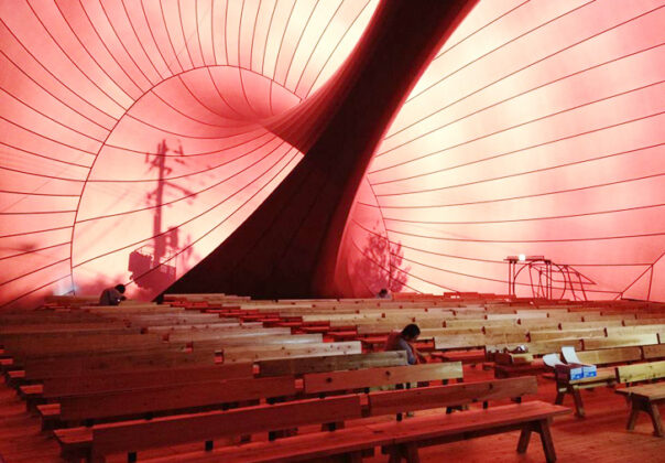 “Nova Arka”（“新方舟”）移动音乐厅丨Arata Isozaki（矶崎新）,Anish Kapoor-31