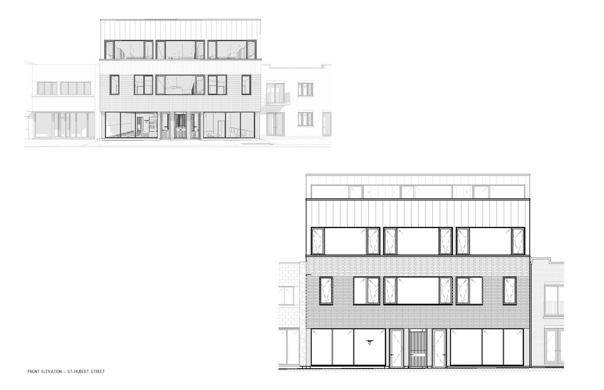 广场大楼外丨加拿大蒙特利尔丨L. McComber 建筑事务所-45