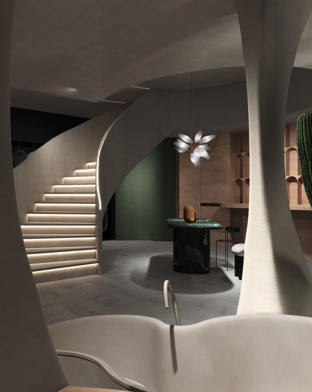 萨铂涂料展厅设计-13