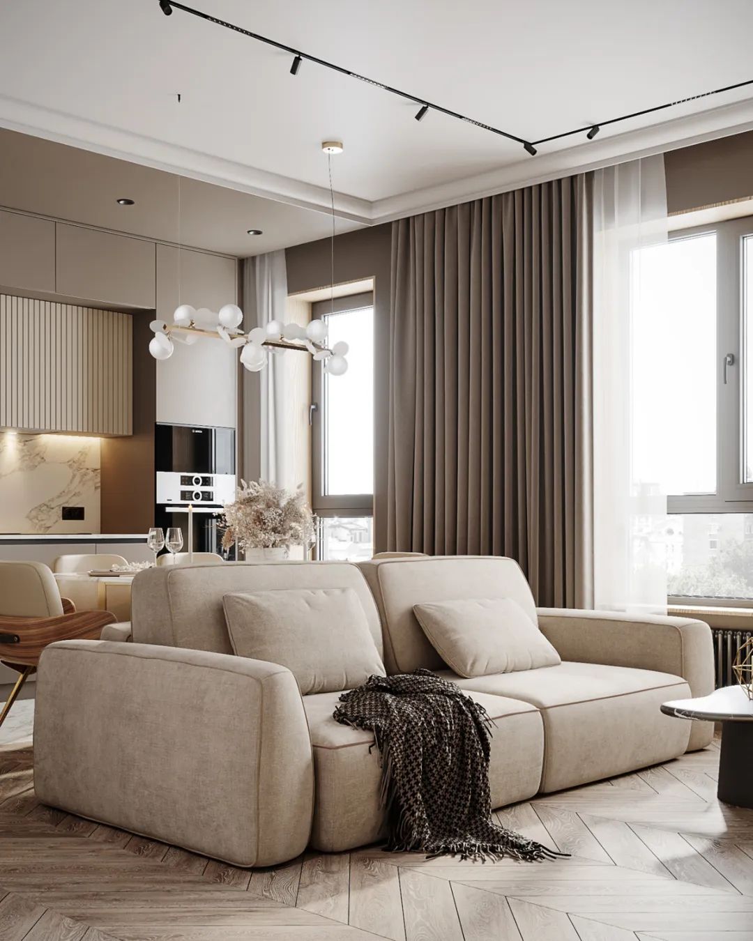 现代简约轻奢住宅丨BODES Studio-62