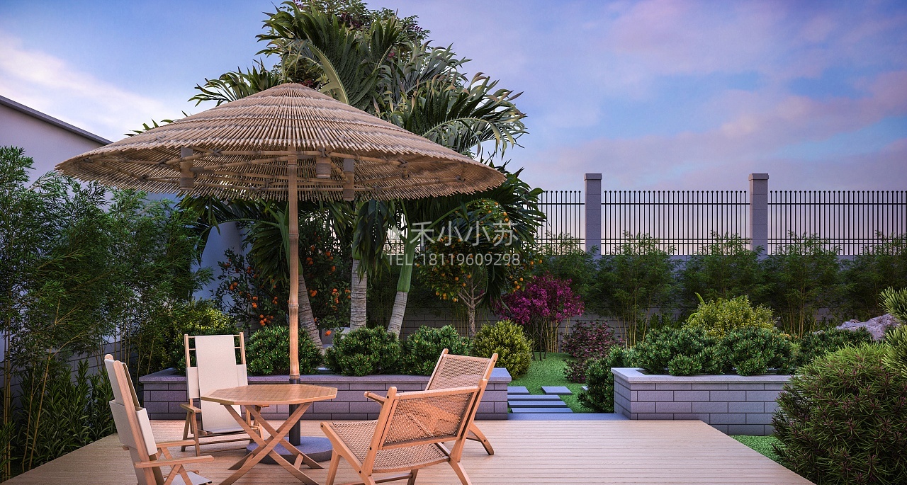 中式庭院效果案例-6