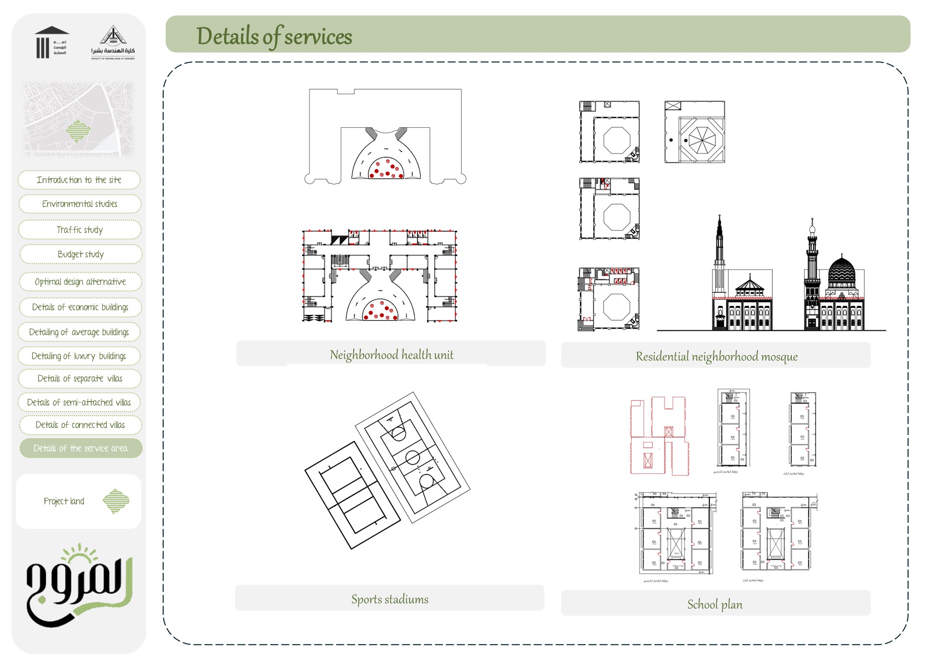 Design of a residential neighborhood in New Cairo-17