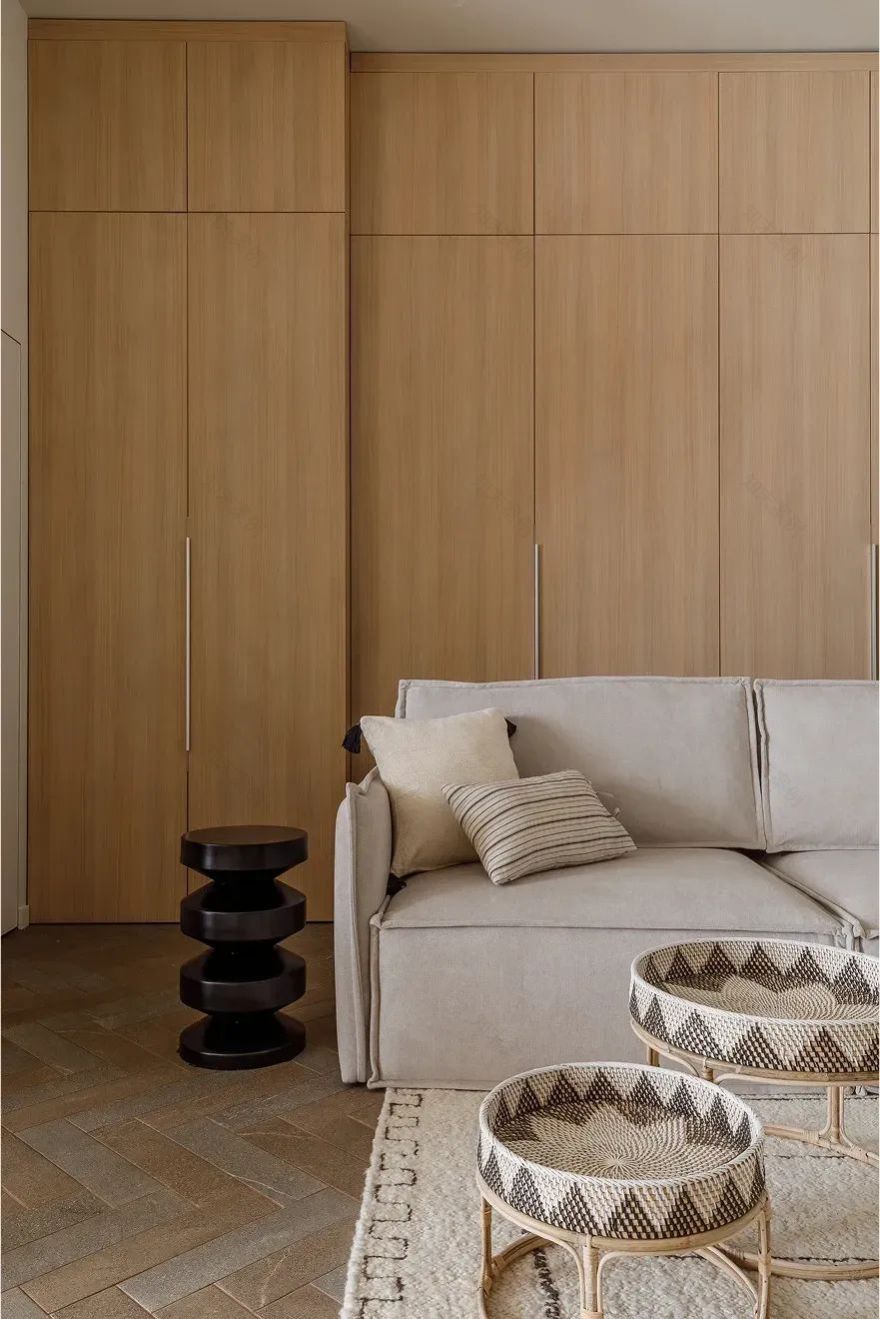 55㎡两人居暖色温馨设计丨Victoria Kalmykova-17