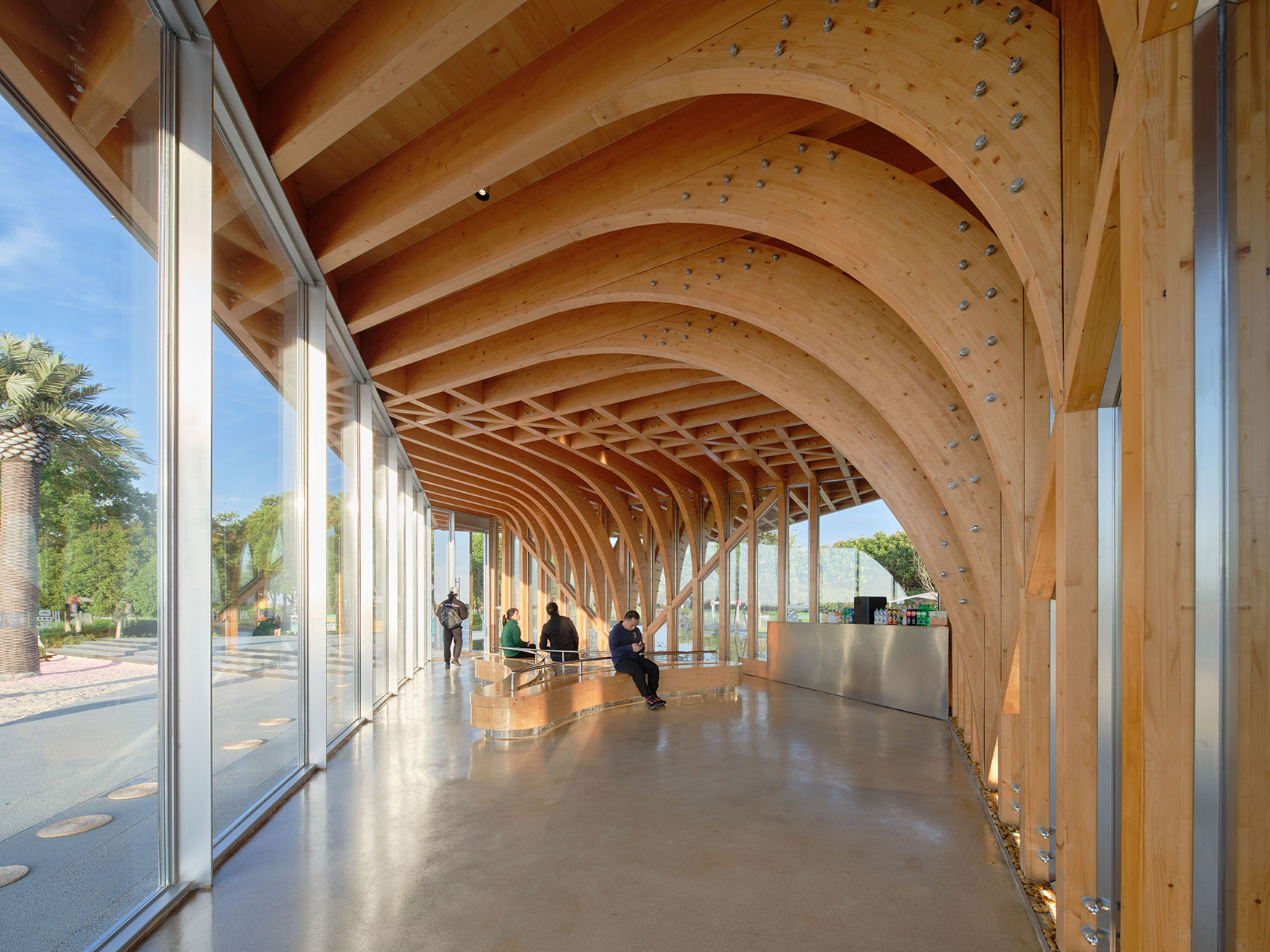 固城湖金沙滩驿站丨中国南京丨中国美术学院风景建筑设计研究总院  青年创作中心-35