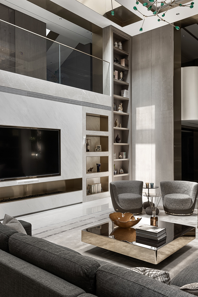 北京 1000㎡豪宅 · 现代中式的完美融合丨中国北京丨北京青廷装饰-52