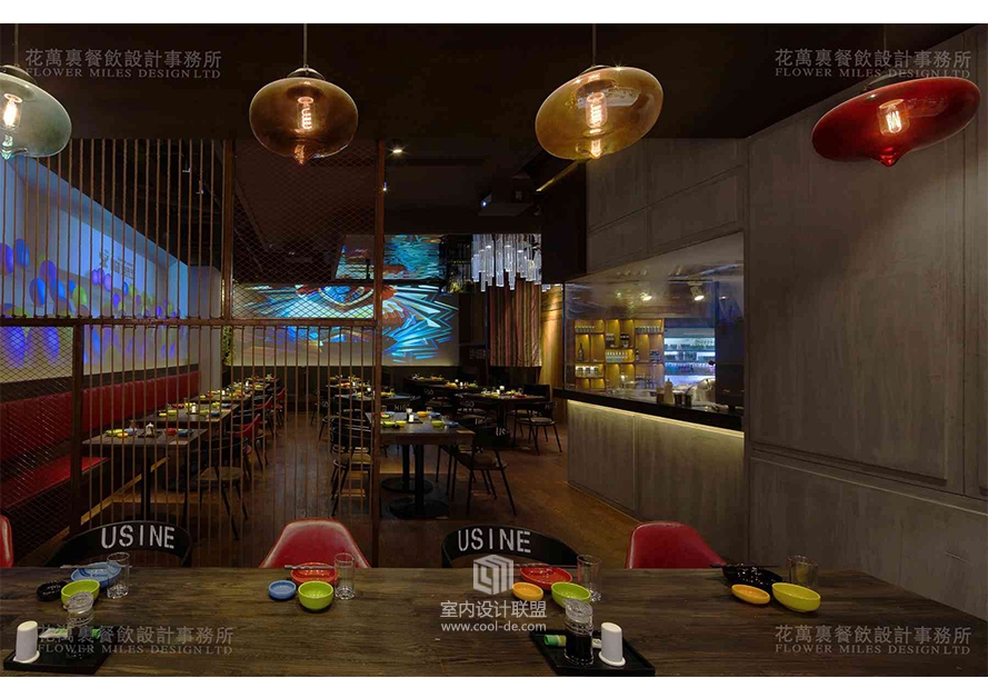 花万里设计| 惠州微超浪漫餐厅-14