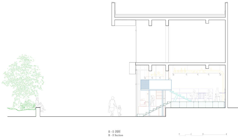 second half社区可变咖啡馆丨中国西安丨耕井伫建筑工作室-86