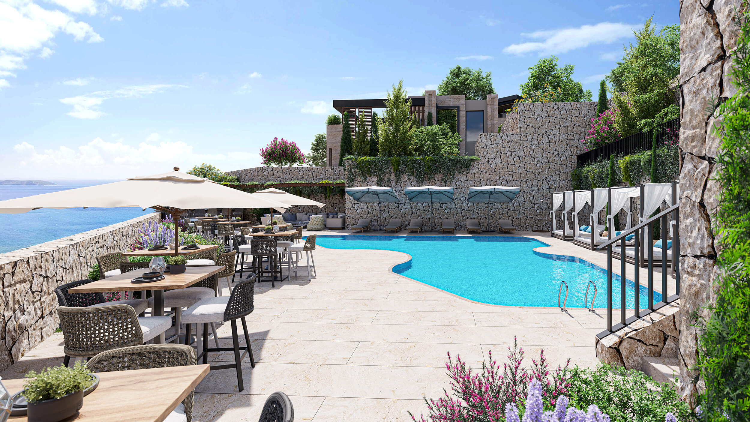 悬崖之上的豪华绿洲·Skygarden Villas丨土耳其丨Quark-18