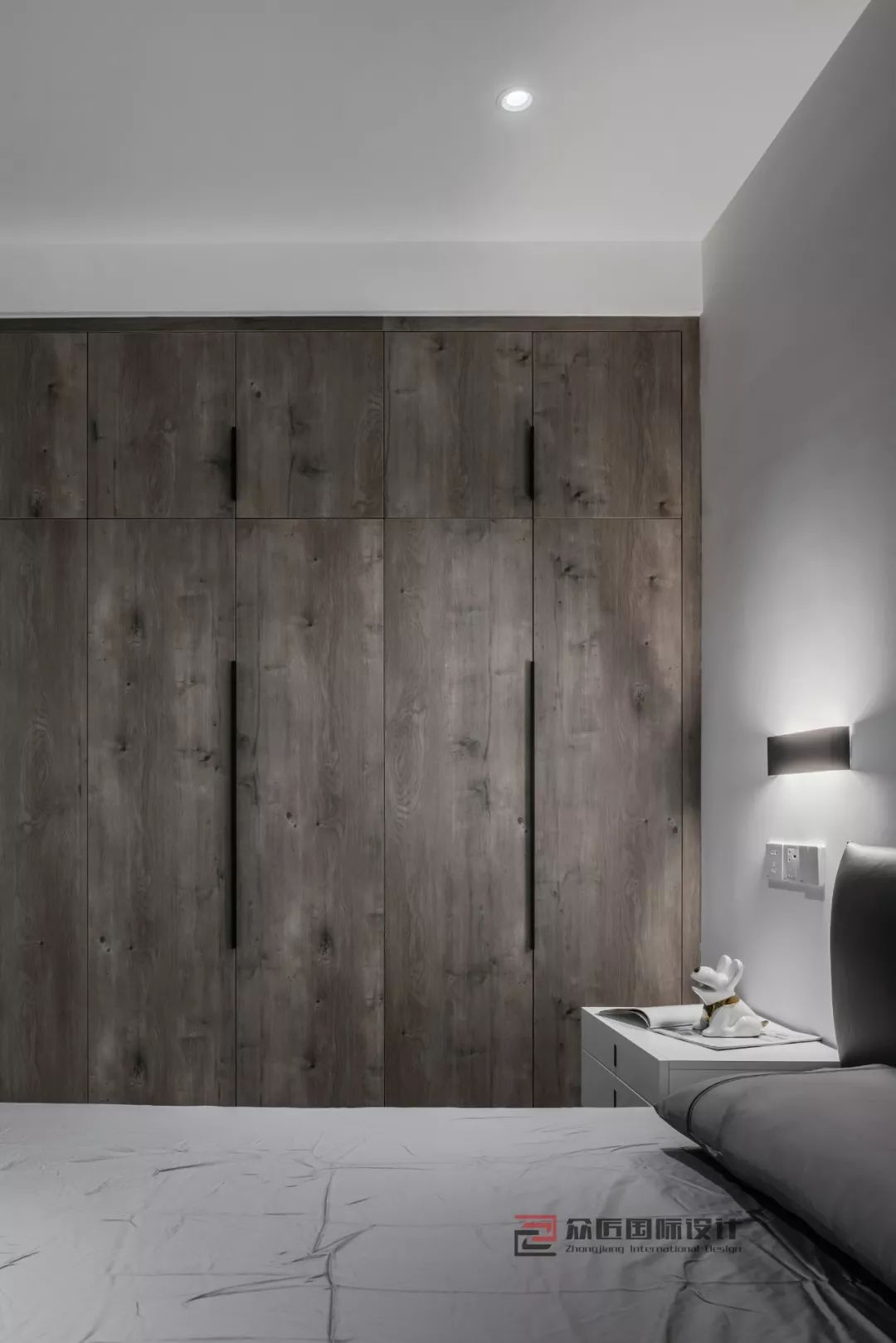 现代黑白灰格调的格林花园 120㎡设计-39