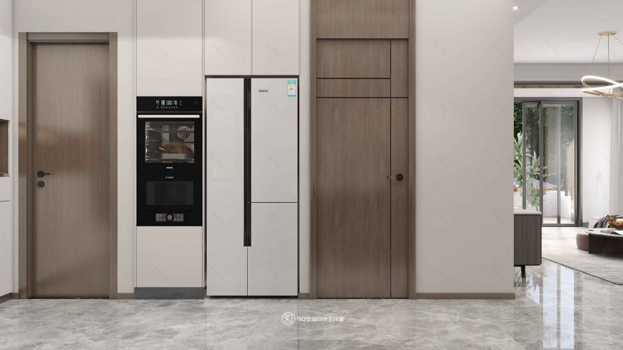 理想 · 185 平方现代奶油色调空间设计-21