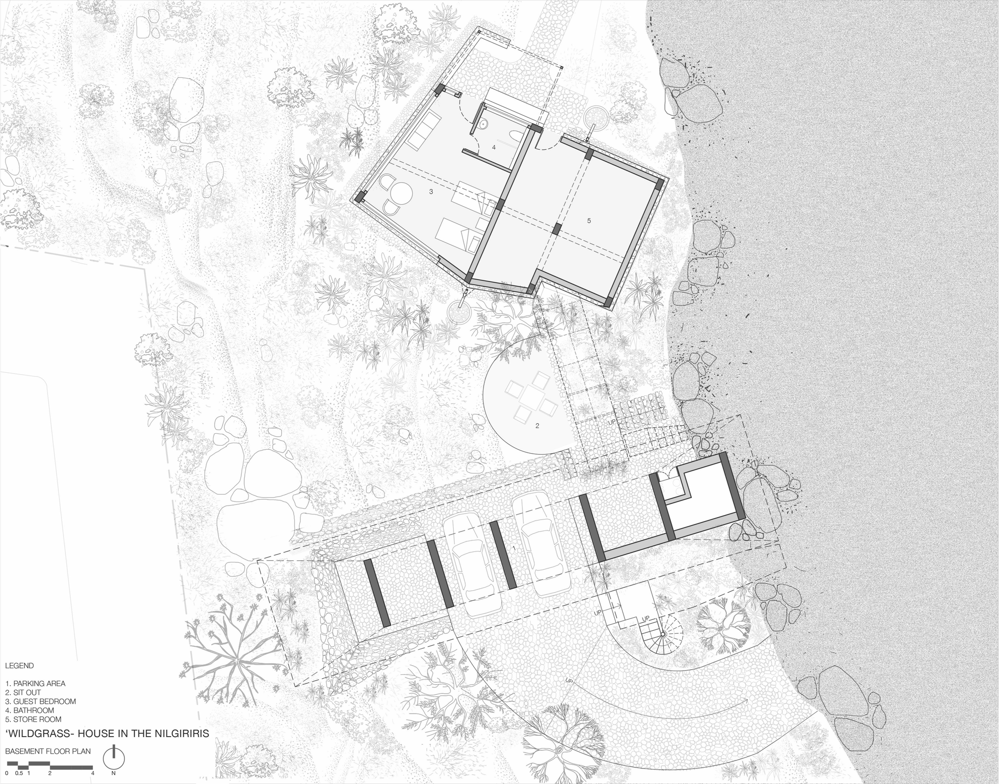 尼尔吉里的野草屋丨印度丨Mathew and Ghosh Architects-47