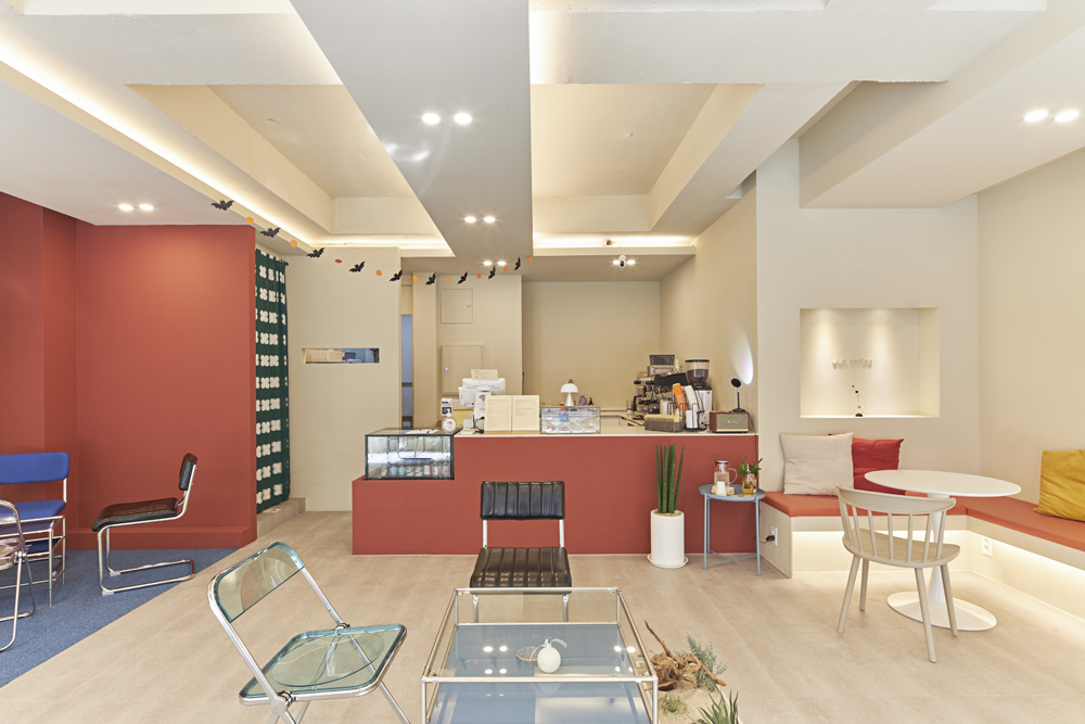 色彩斑斓的咖啡厅设计-3