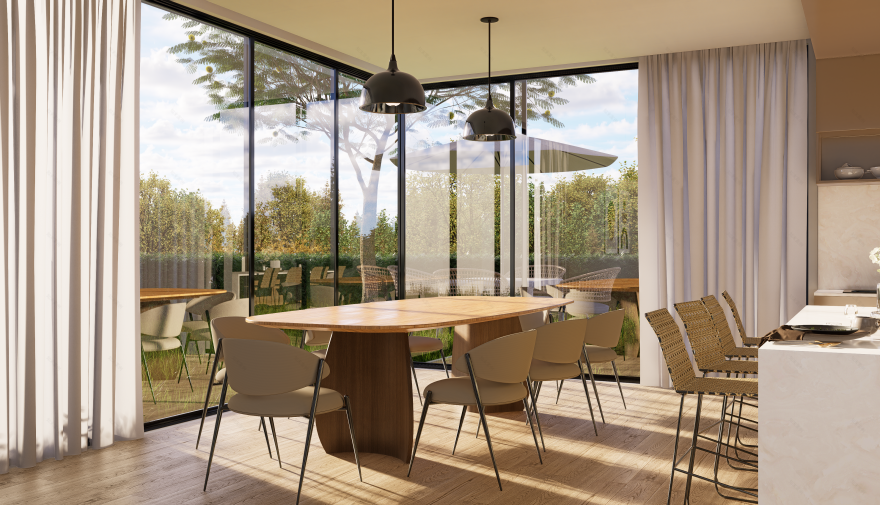 Equilibrio Natural: Interior, Luz y Jardín-5