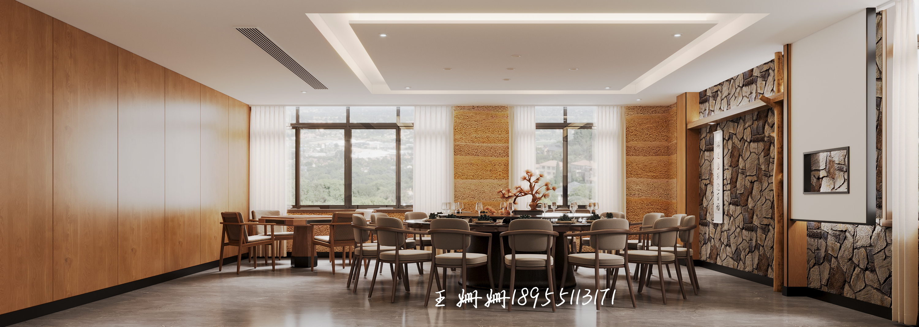 七星高灶中餐厅--餐饮空间设计-12