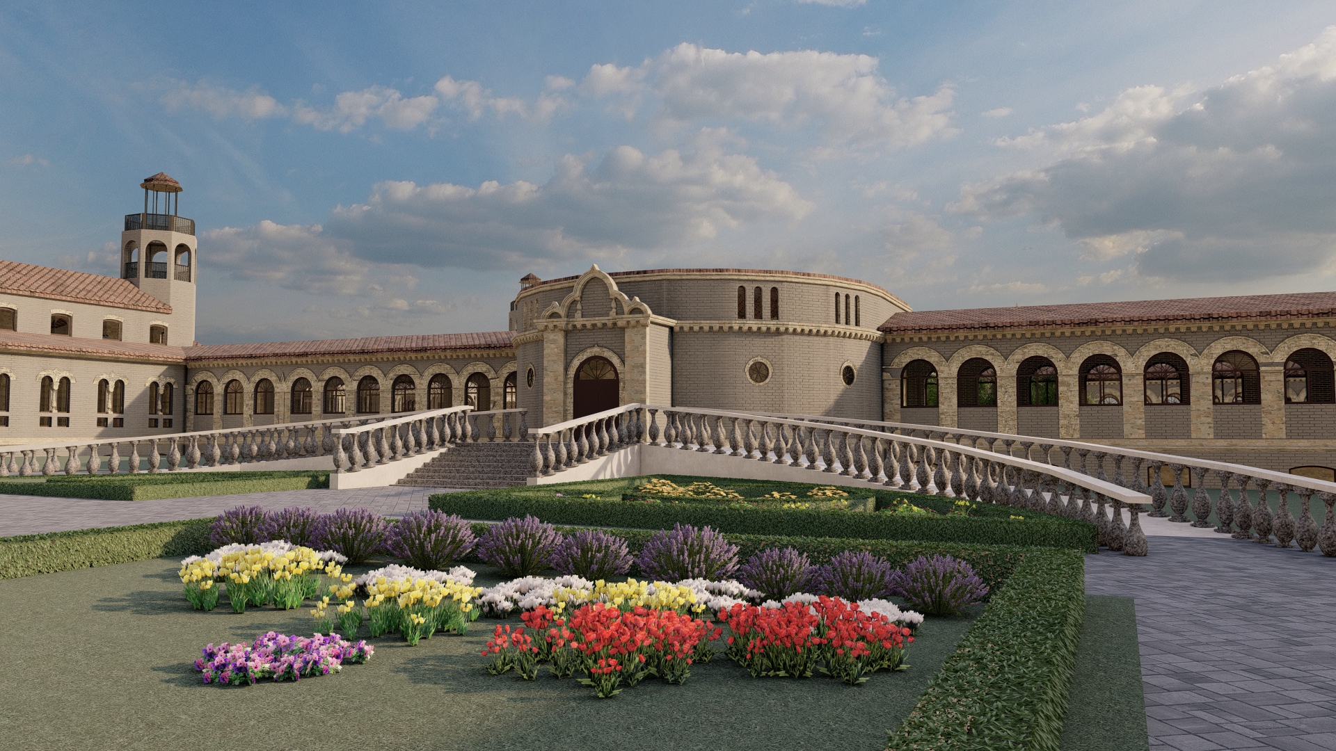 敖德萨库亚利尼克疗养院水上休闲综合体建筑环境设计丨乌克兰敖德萨-3