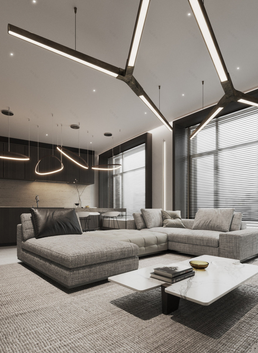 堤岸SN028号公寓丨俄罗斯圣彼得堡-13