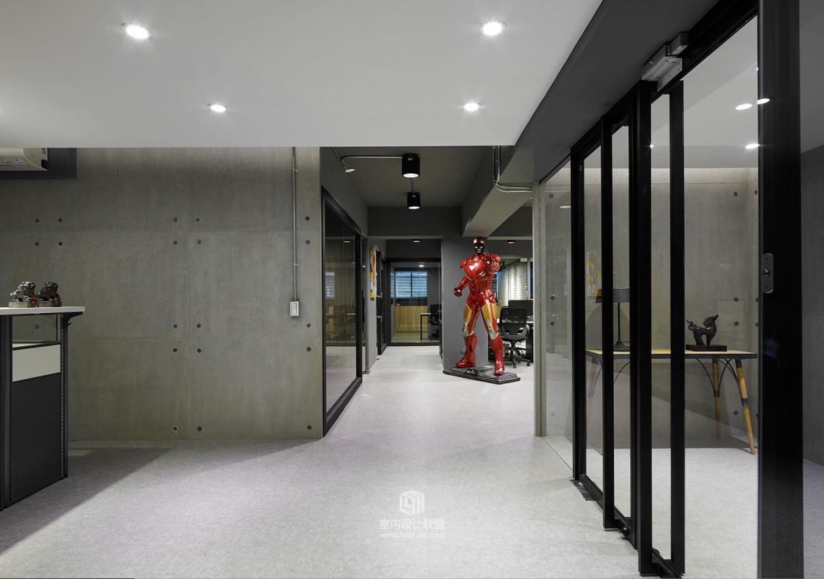 宣棠室内设计-- Loft风办公室-3