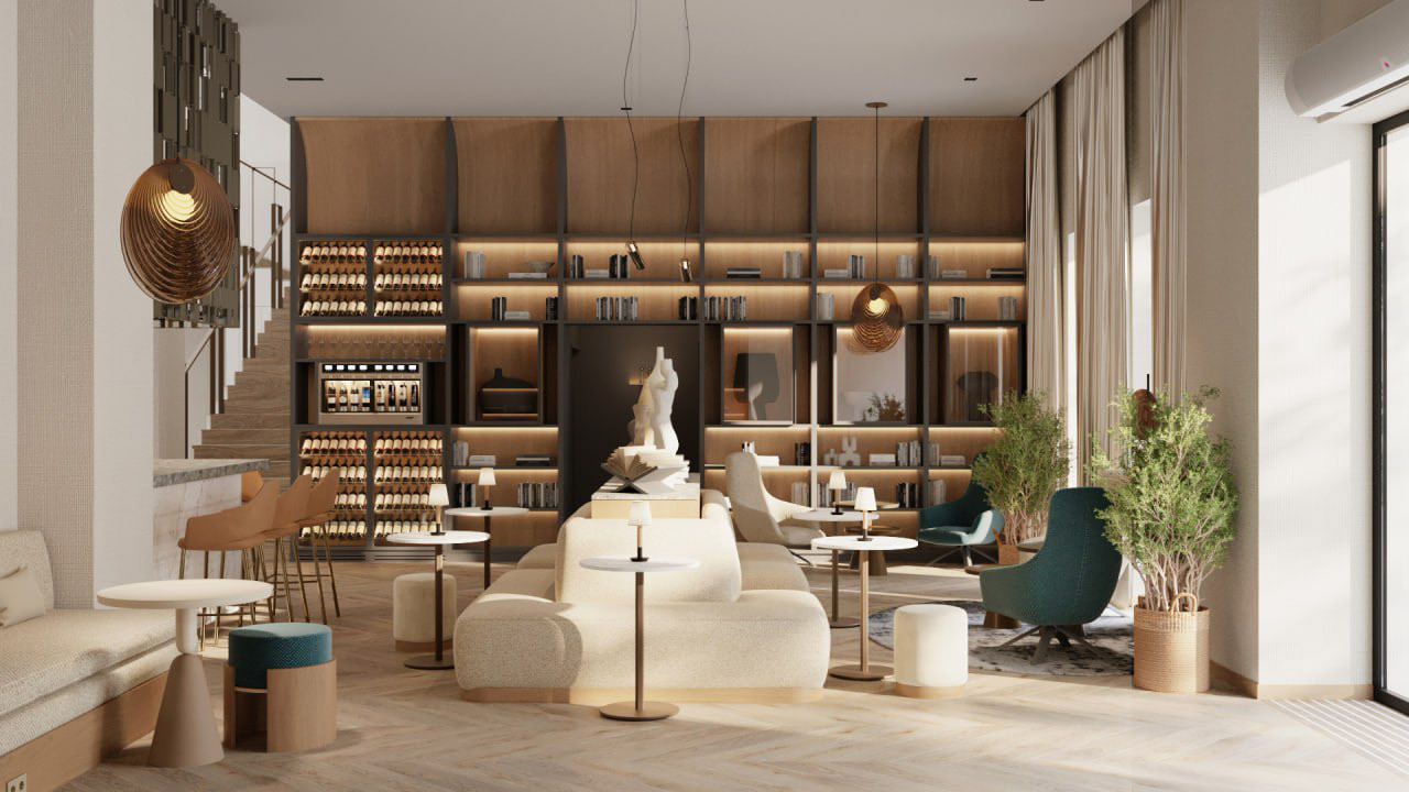 Courtyard by Marriott 餐厅室内设计丨亚美尼亚丨STUDIO SOO 等-18