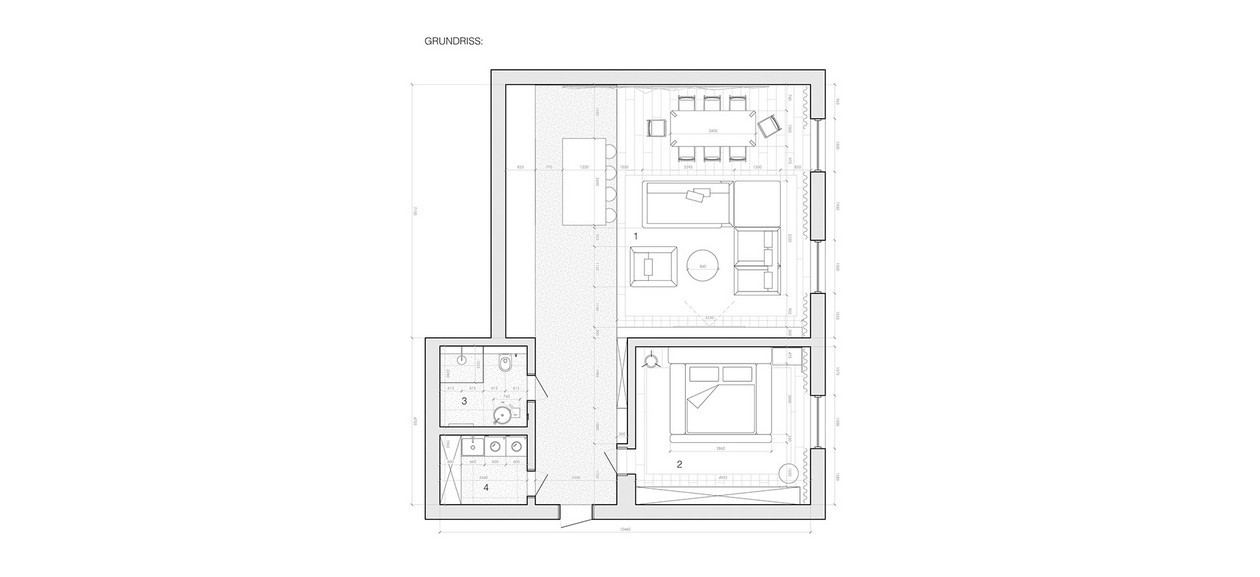 黑色系住宅设计  这也太高级了吧！-0