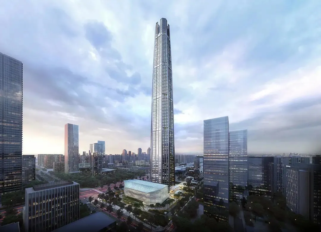 中国国际丝路中心丨美国 SOM 建筑事务所-4