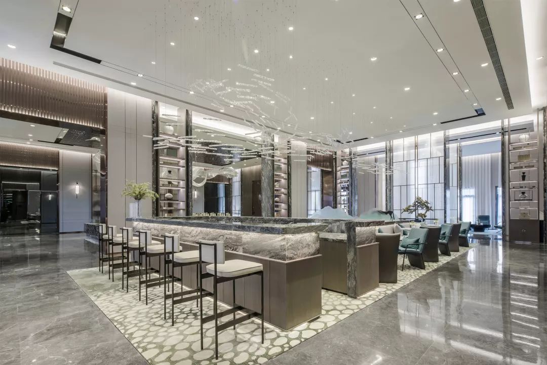 青岛天一仁和宸璟都会售楼处 | 诗意山海,东方美学-22