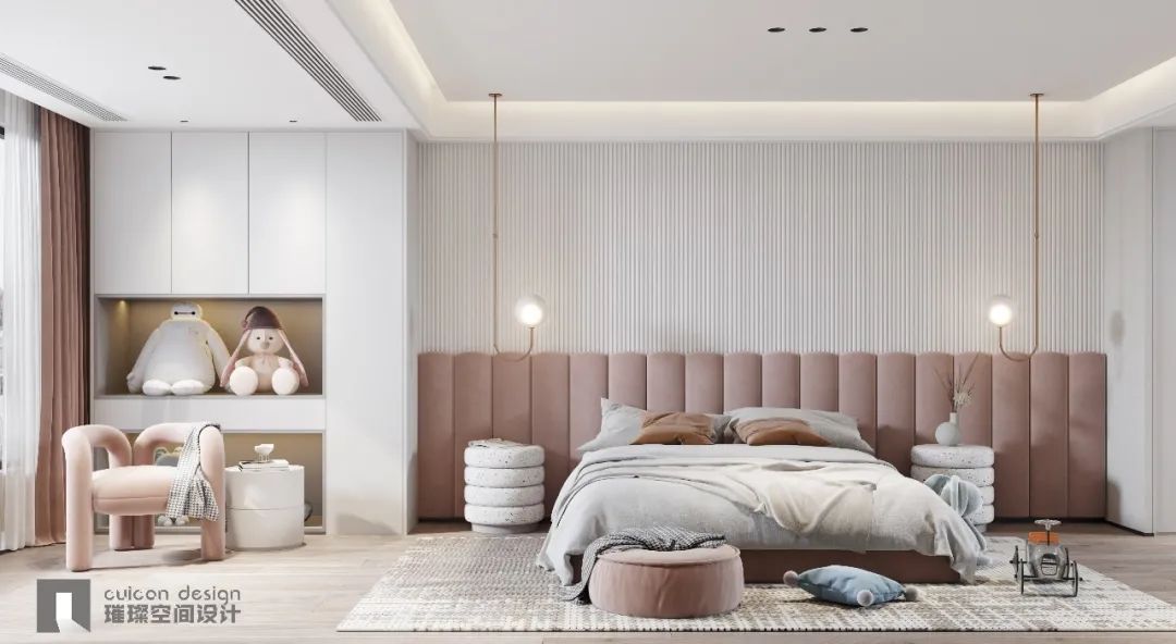 祥生·国玥公馆 法式轻奢现代空间设计丨璀璨空间设计事务所-33