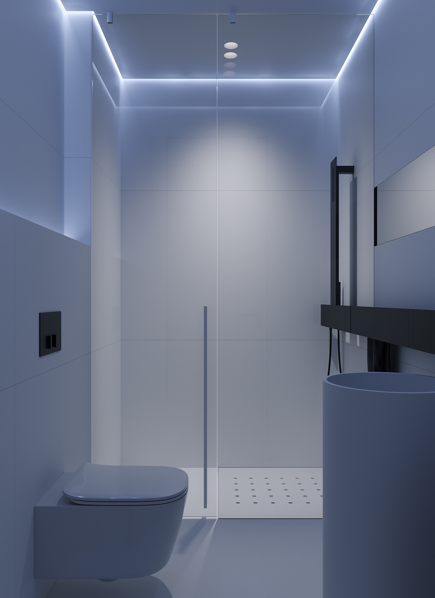 白色系简约风住宅设计 至简至美！-18