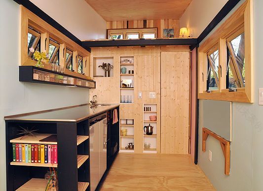 Whimsical 140 Sq.Ft Portable Tiny Box House - Small House Decor-21