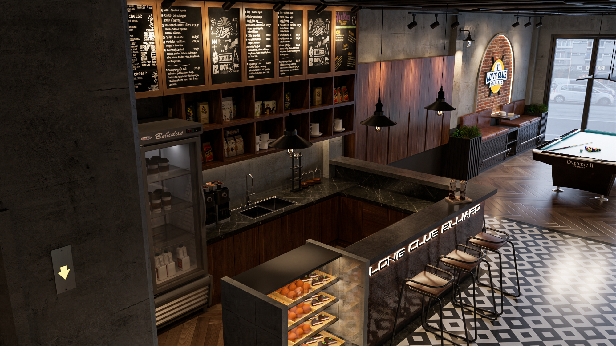 长杆台球俱乐部-5