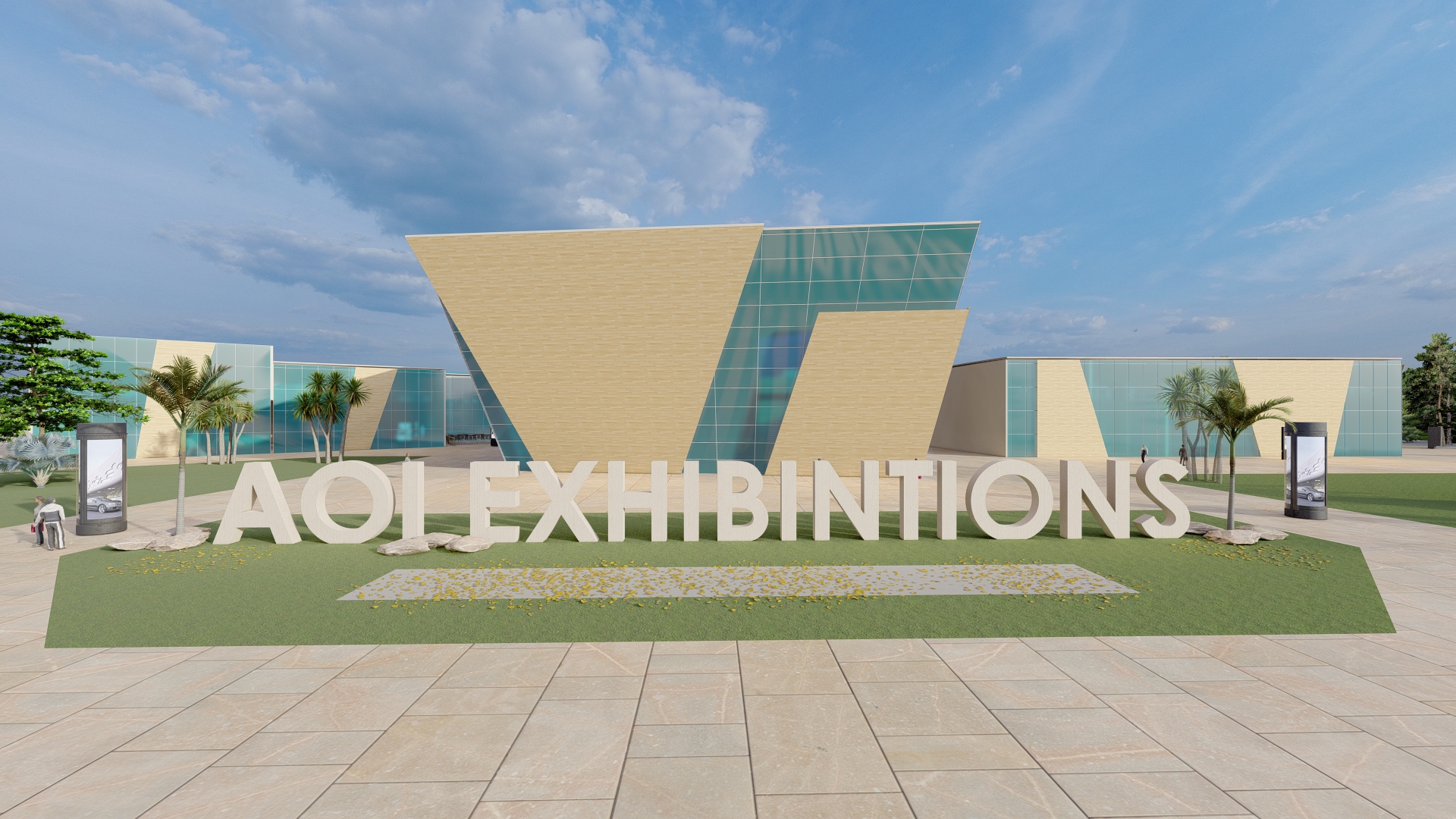 AOI 展览研究中心丨开罗大学工程学院建筑系-17