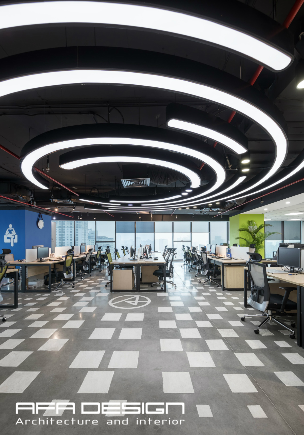 Văn phòng công nghệ AI&T 设计施工项目丨AFA Design-15