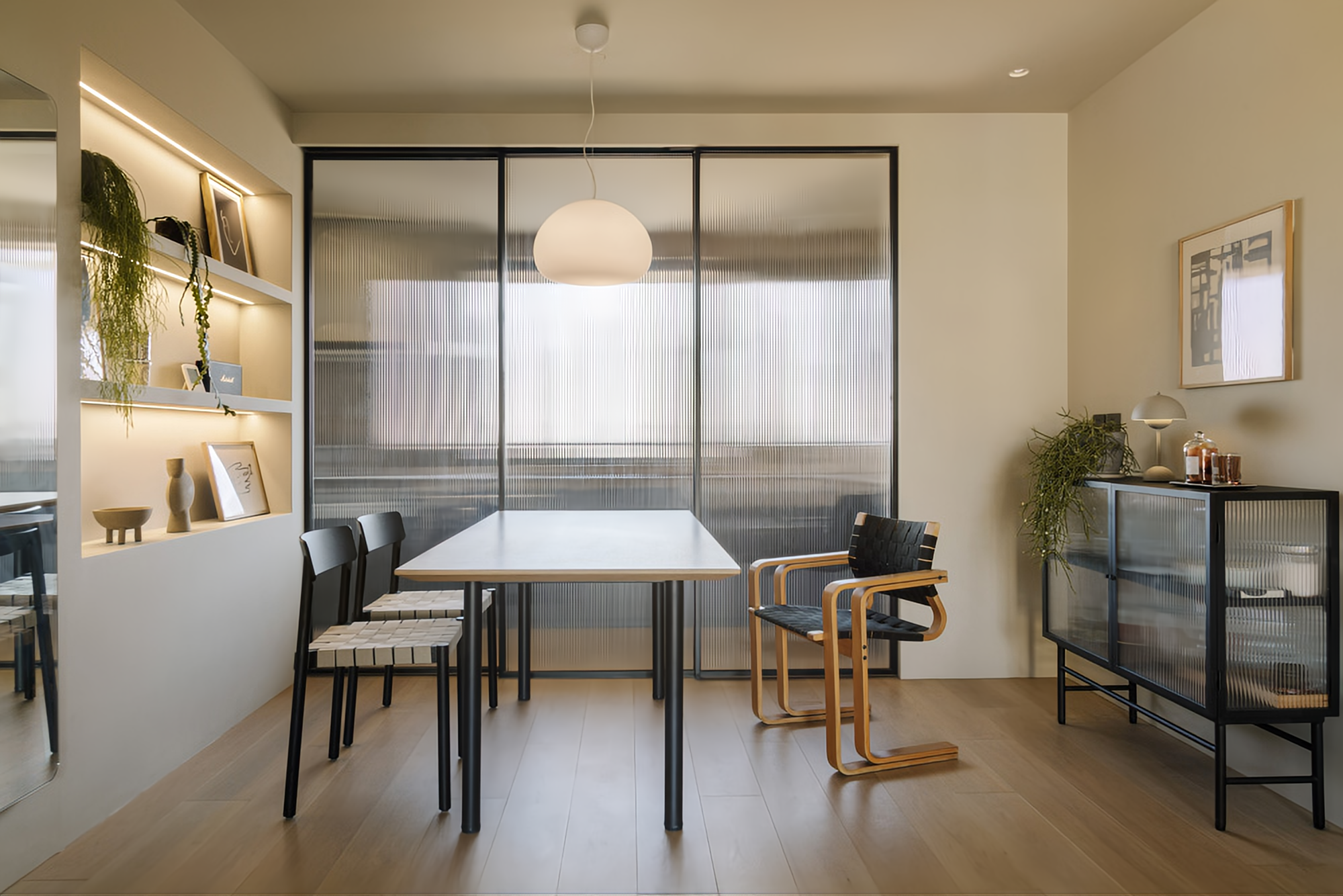 奶茶色的家丨中国北京丨NOTHING DESIGN-4