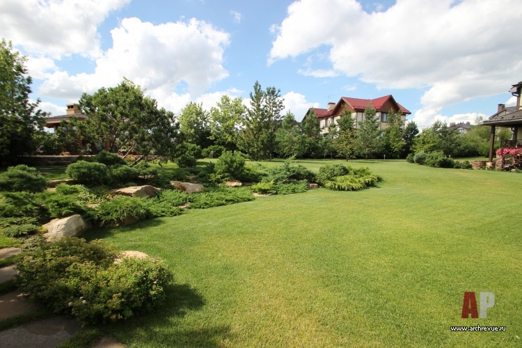 某别墅小区小块地景观设计（含公园,草坪,凉亭）丨Жилинский Владимир（吉利斯基·弗拉基米尔）-19